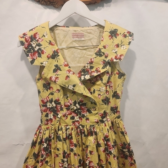 𝅺ATSUKI Onishi vintage dress size M in pristine condition no belt - Picture 2 of 9